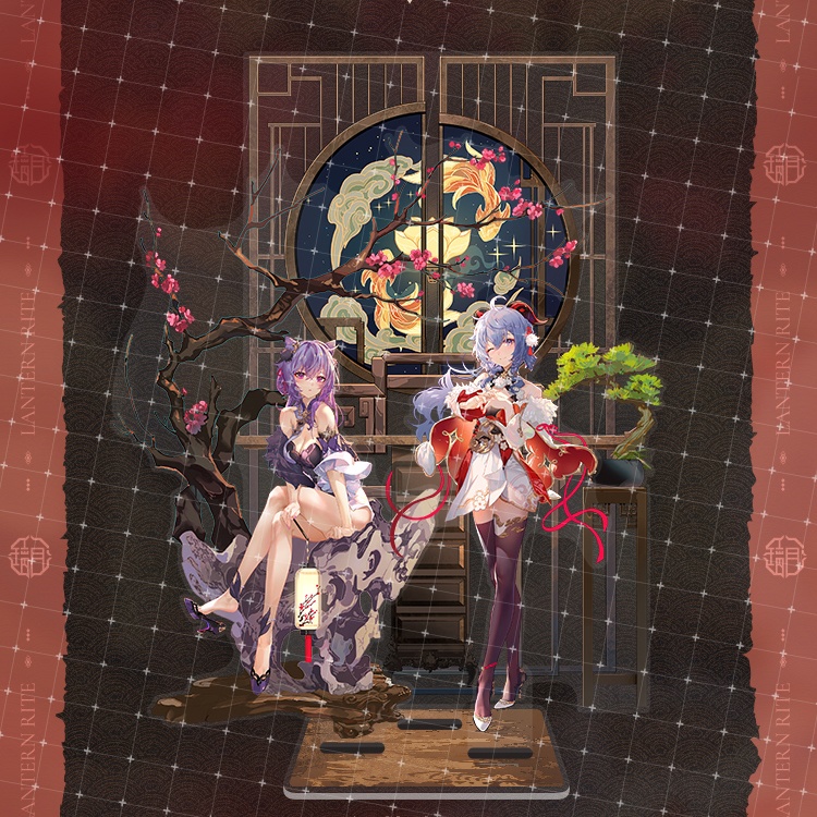 Genshin Impact 原神 甘雨 刻晴 アクリルスタンド