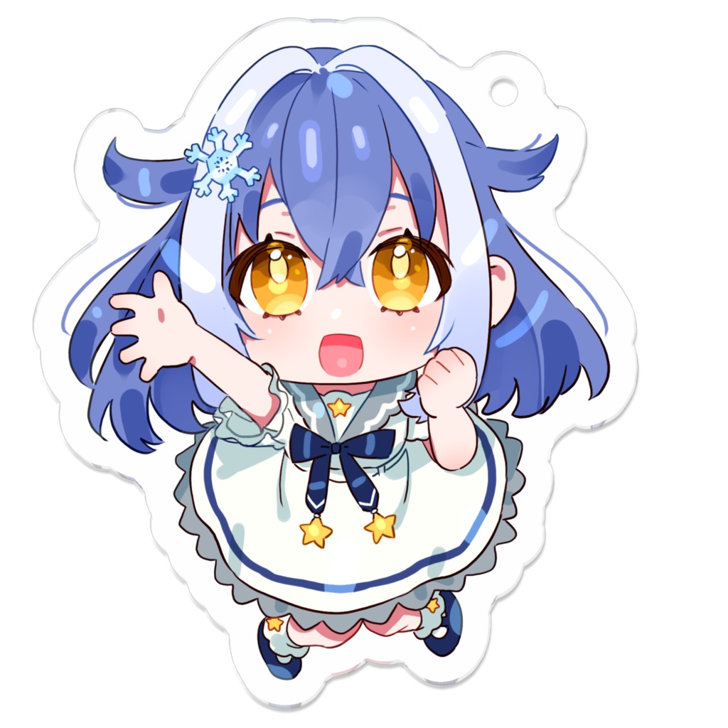 アクリルキーホルダー - 50 x 50 (mm) でふぉ天音