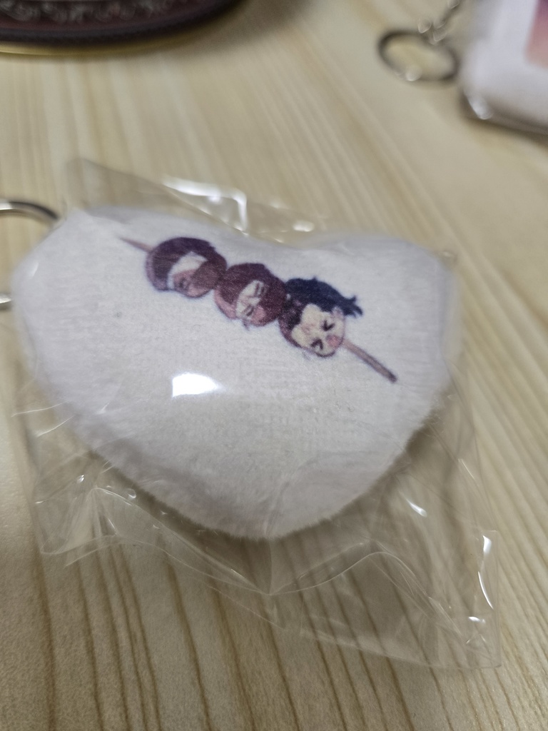 おだんごだんご黄昏もふもふキーホルダー
