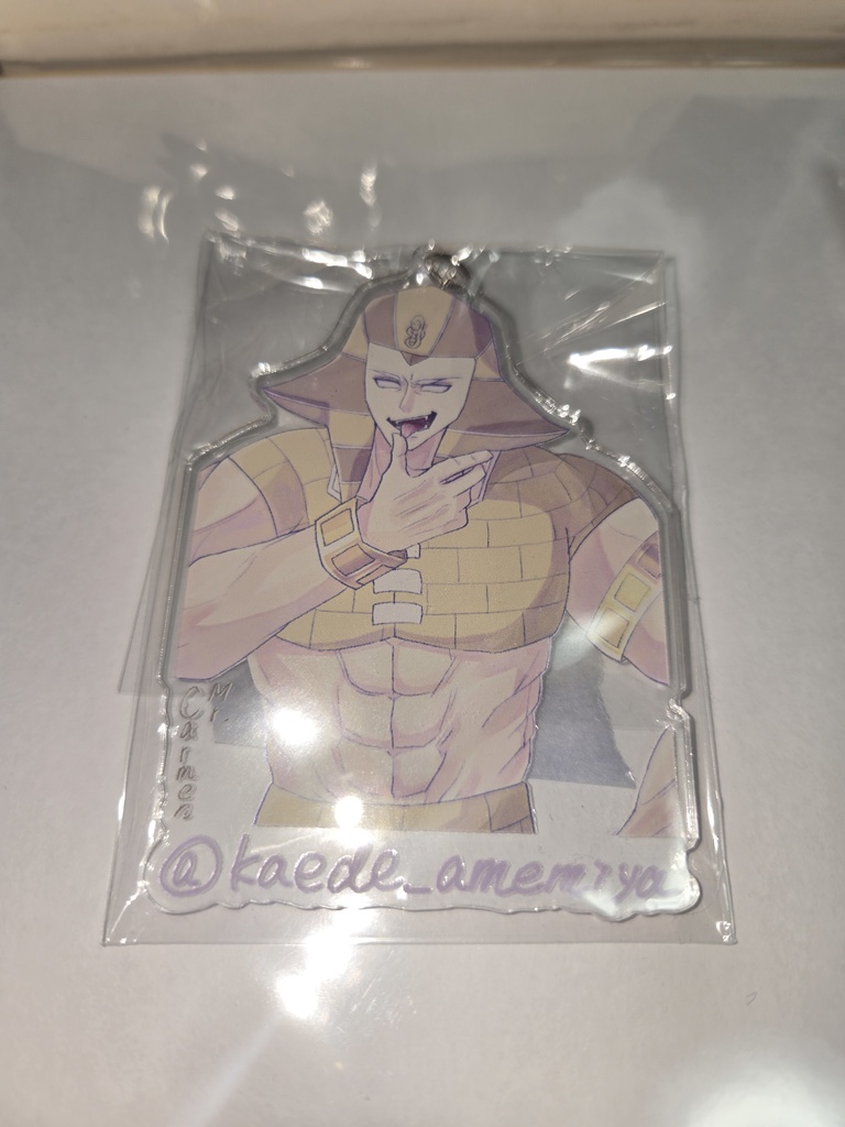 キン肉マン　ミスターカーメン　アクリルキーホルダー