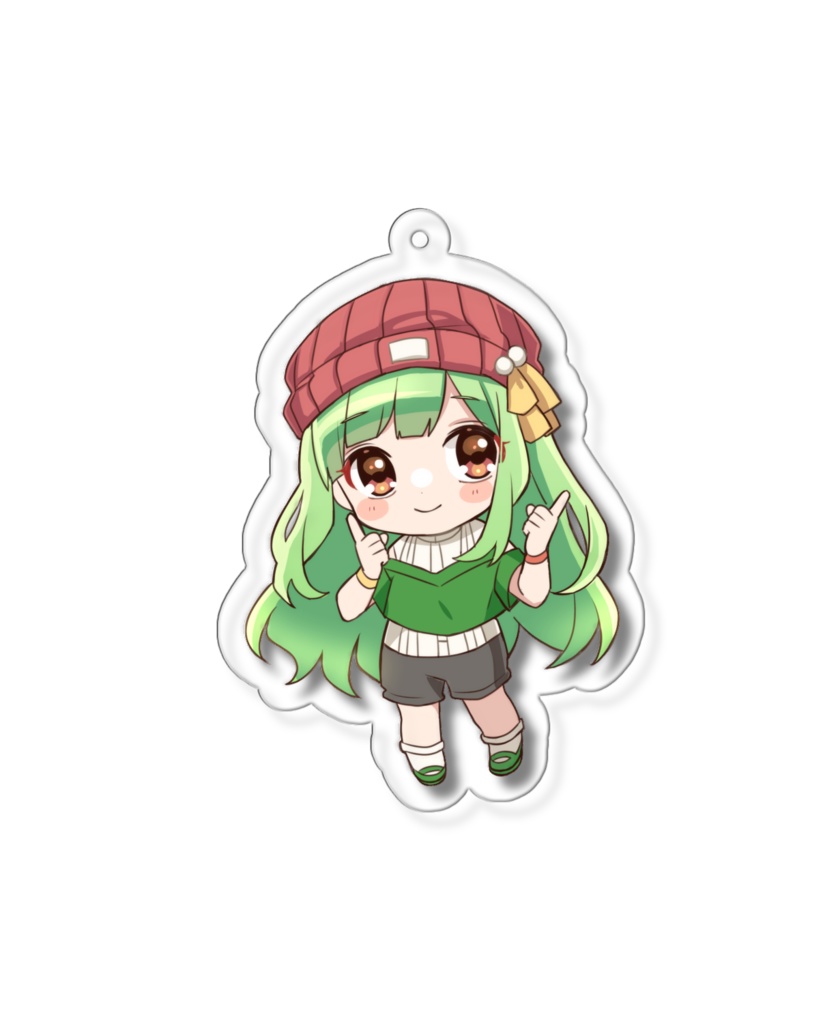 片平よひら　アクリルキーホルダー