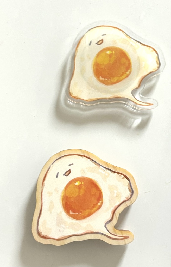 目玉焼きエイたちのマグネット