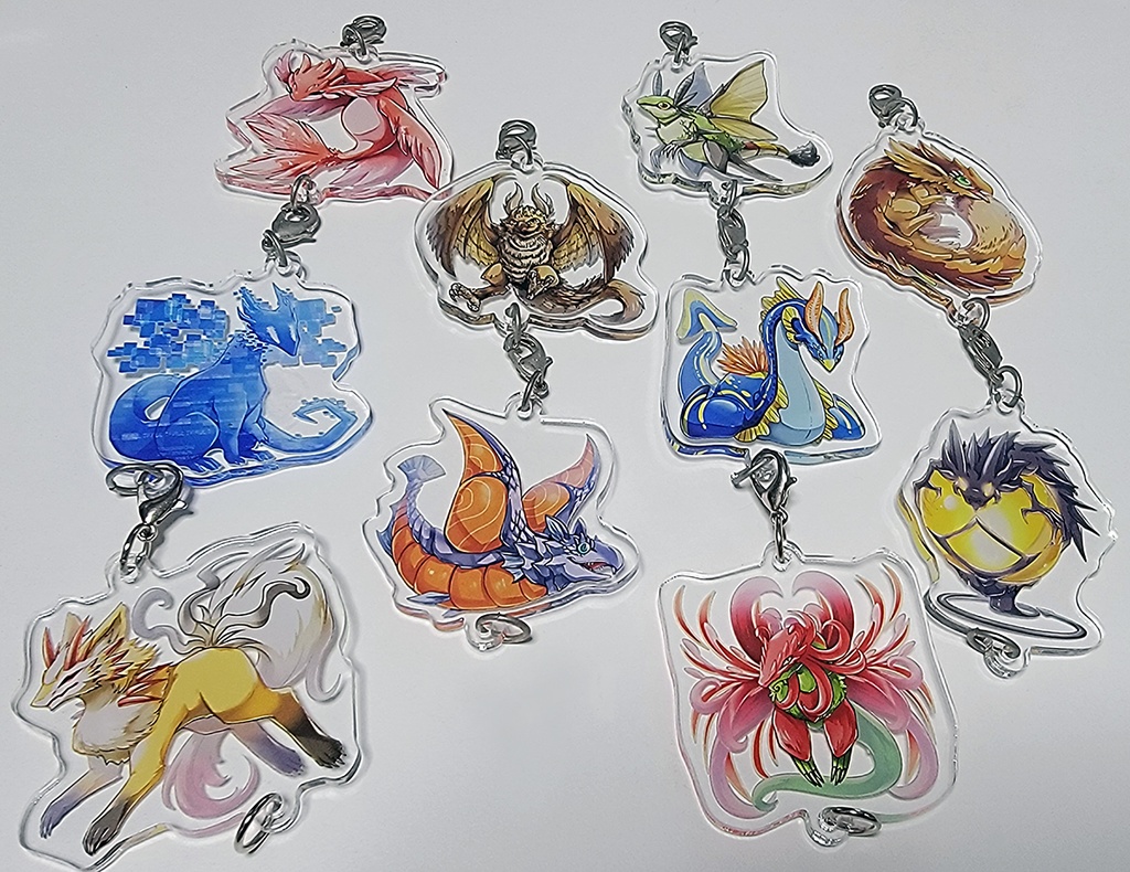 『VerwanDrache』アクリル連結チャーム