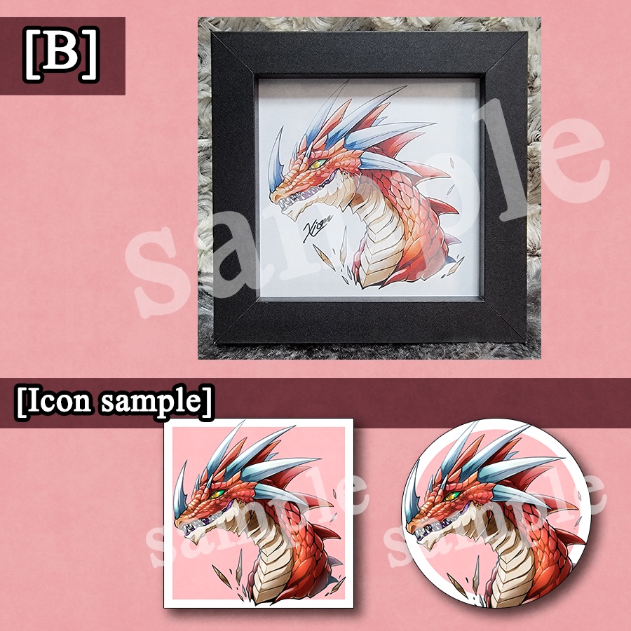 額入りイラスト+アイコンデータ
