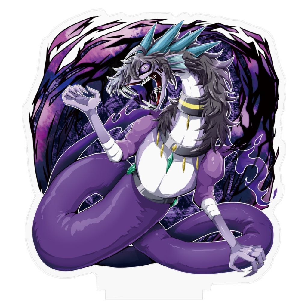 【pixivFACTORY商品】「闇竜X」アクリルフィギュア