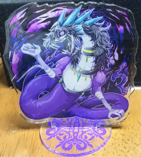 【pixivFACTORY商品】「闇竜X」アクリルフィギュア