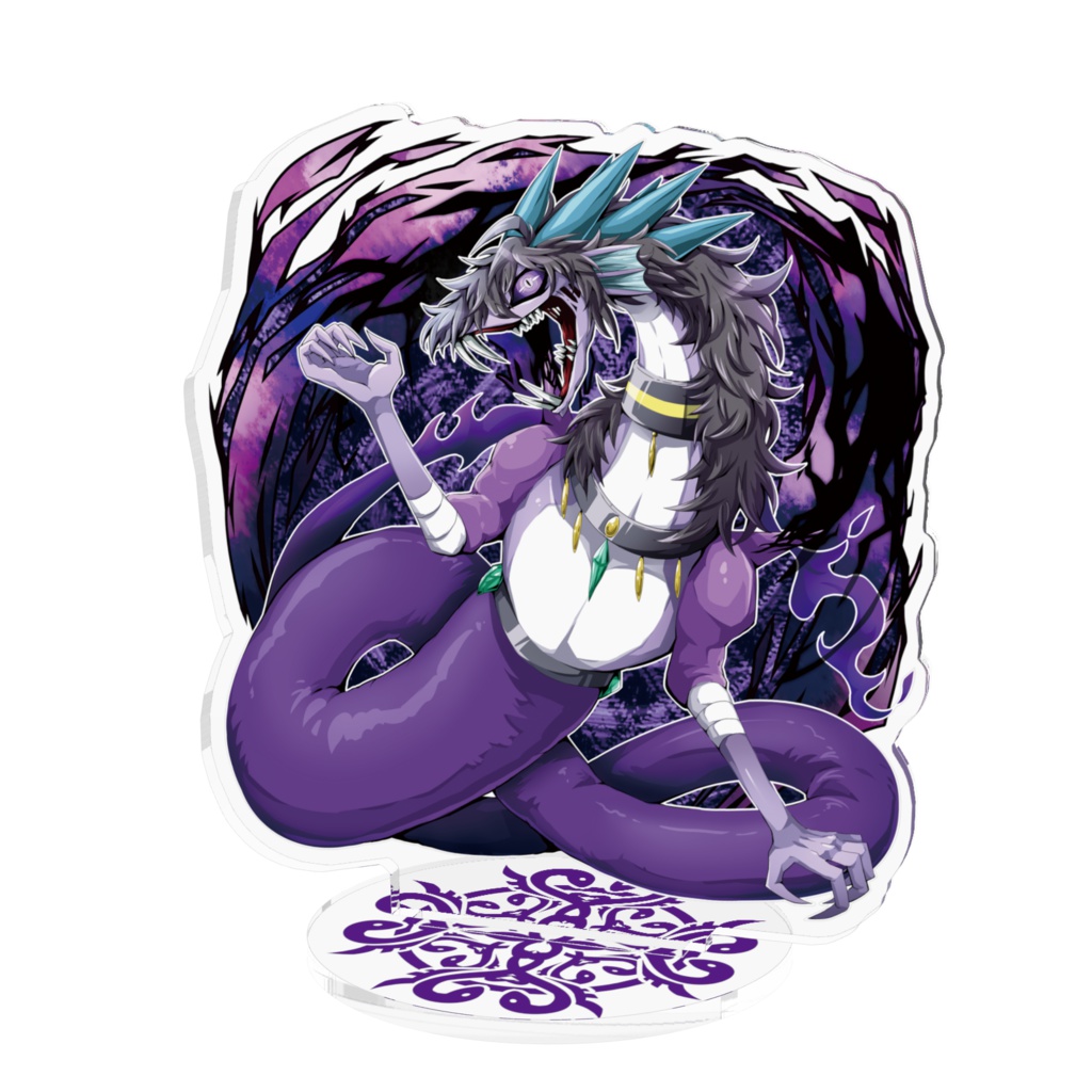 【pixivFACTORY商品】「闇竜X」アクリルフィギュア