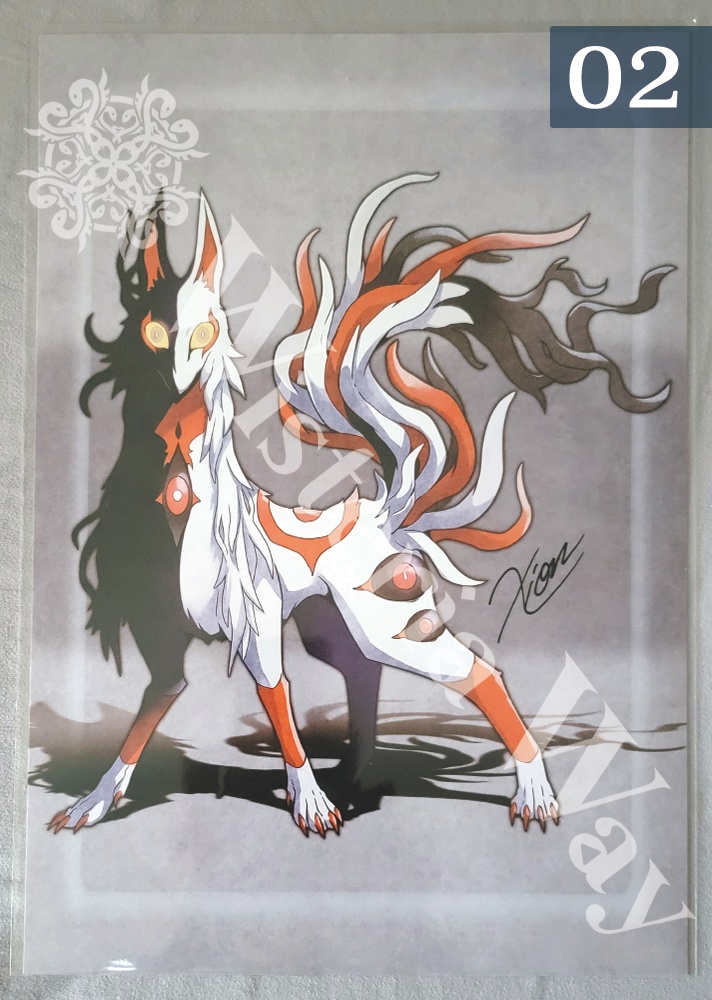 A4複製画イラスト