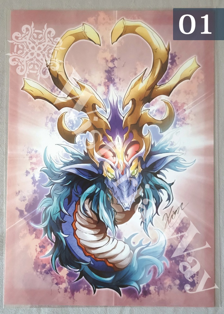 A4複製画イラスト