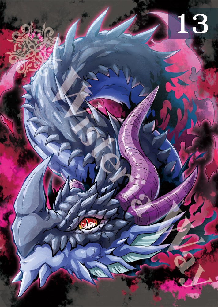 A4複製画イラスト