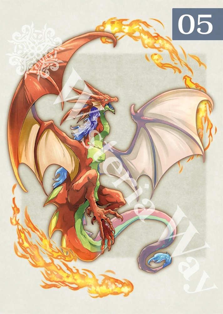 A4複製画イラスト