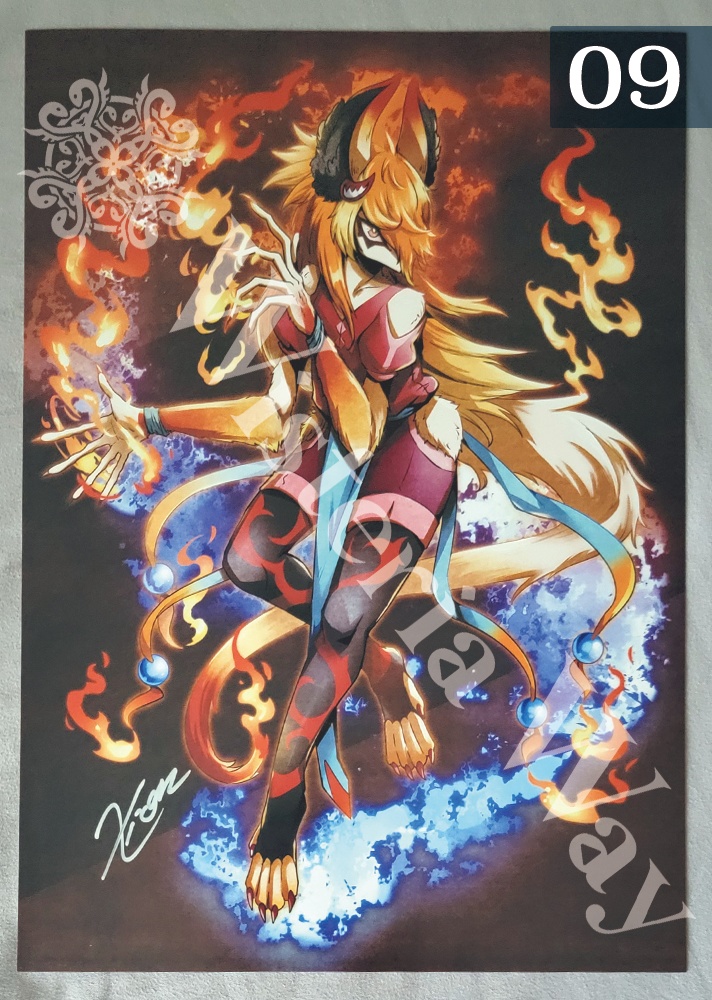 A4複製画イラスト