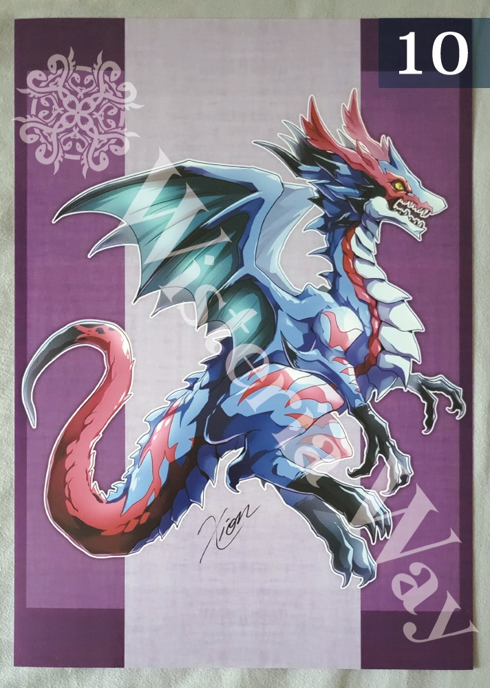 A4複製画イラスト