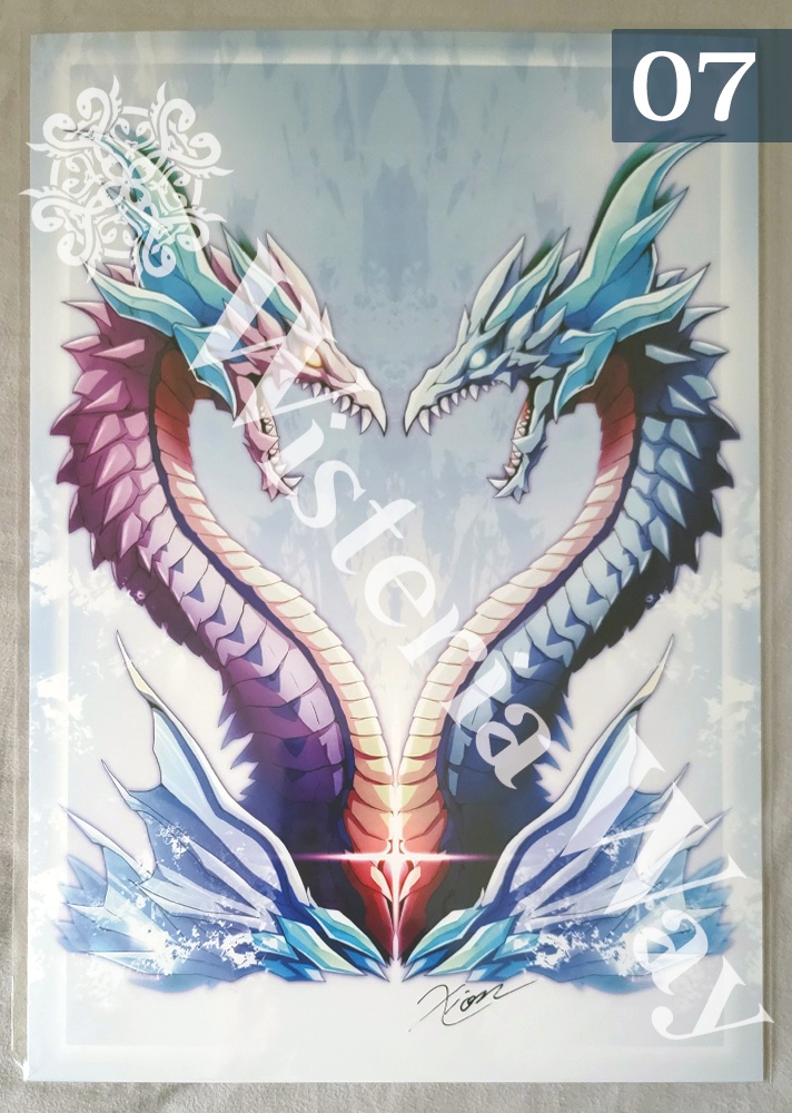 A4複製画イラスト