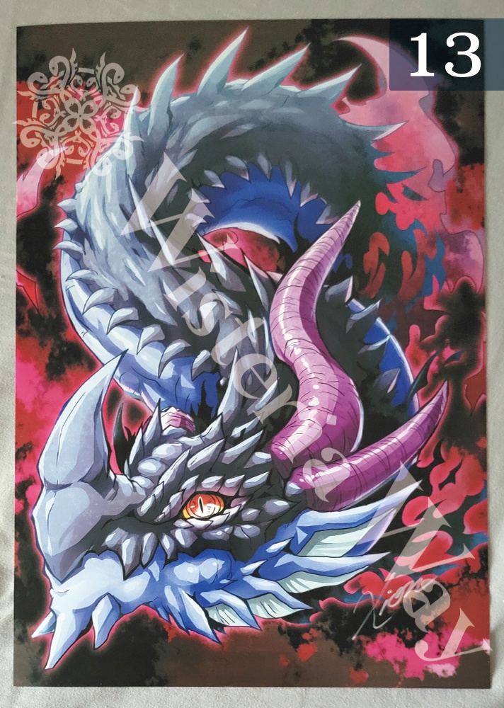 A4複製画イラスト