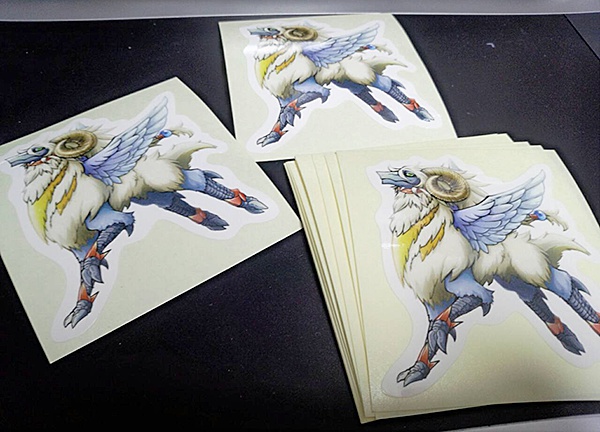 【値下げ】羊ドラゴンステッカー 2枚セット