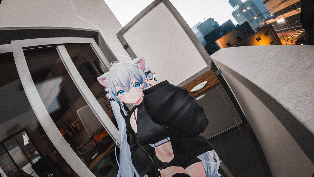 きねこ式Vippoタバコシステム KinekoVippoCigaretteSystem【Modular Avatar対応】