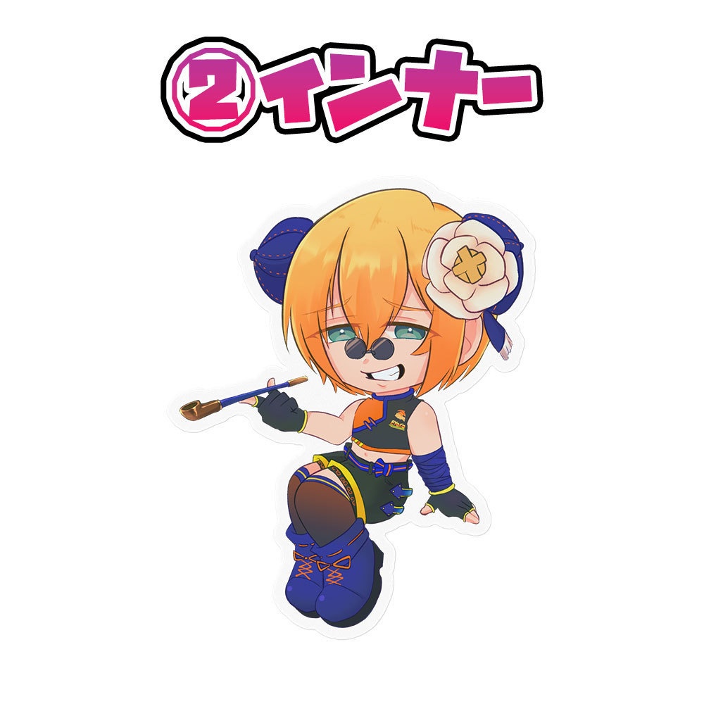 ちびえよこちゃん クリアステッカー