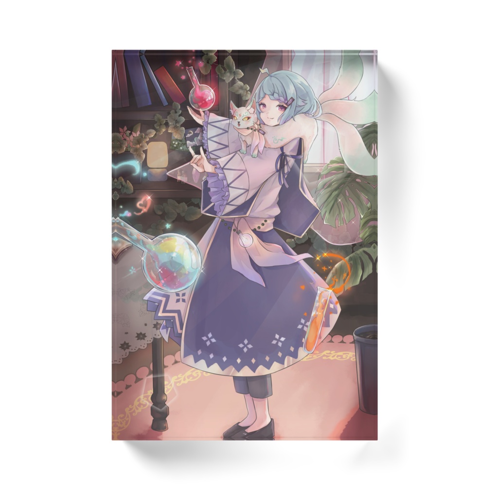 小夜枕らいと アクリルブロック