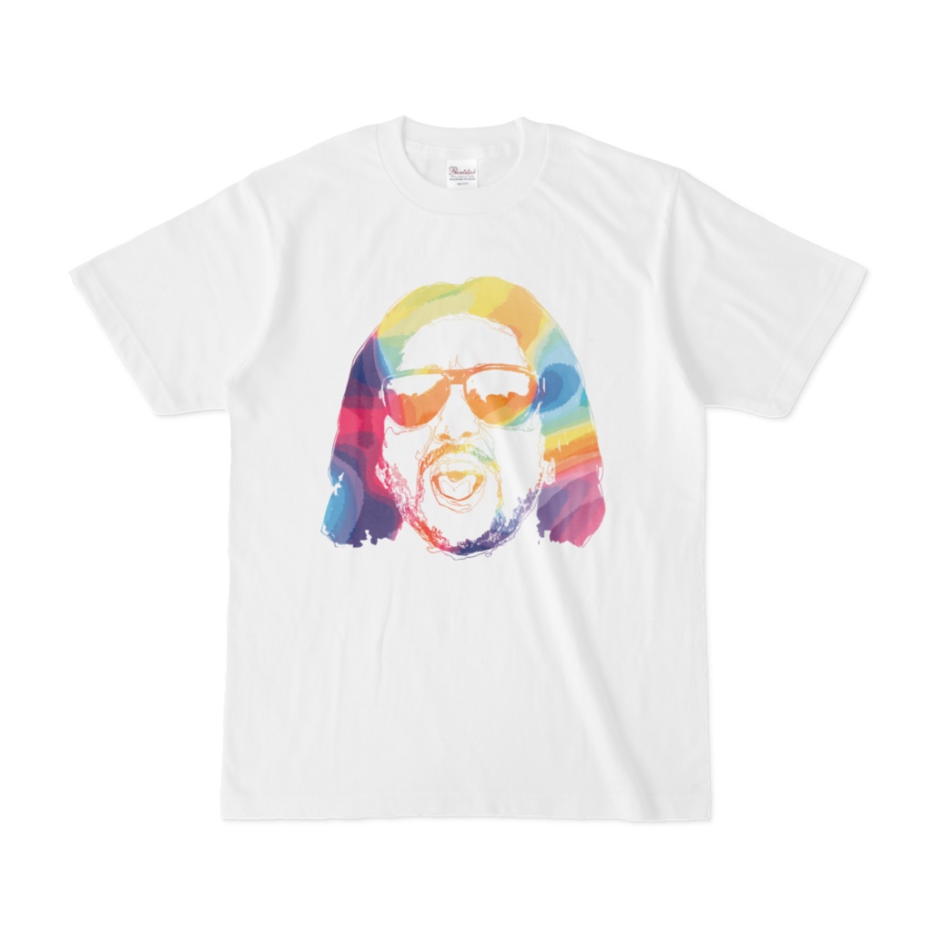 おじさんTシャツ（ゲーミング白）