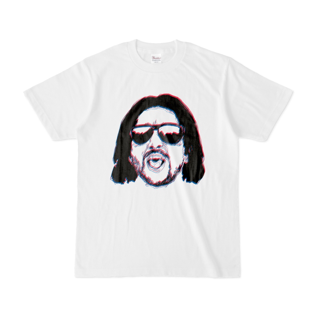 おじさんTシャツ（ノーマル白）