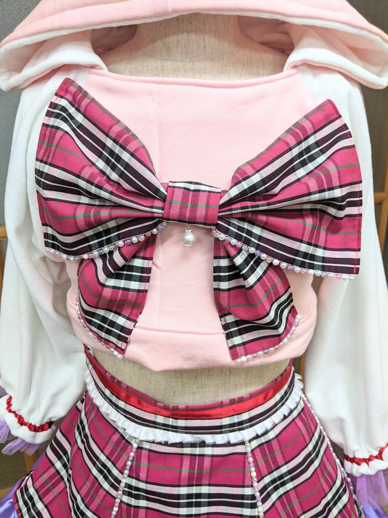 メンズ用リボンパーカー衣装