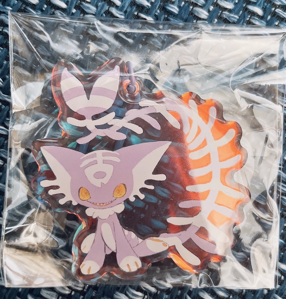 ホネコ　アクリルキーホルダー