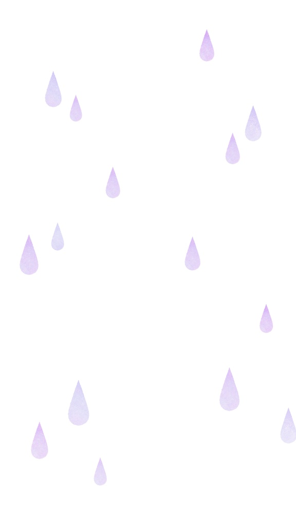 【フリー素材】ショート動画用背景52③　雨紫