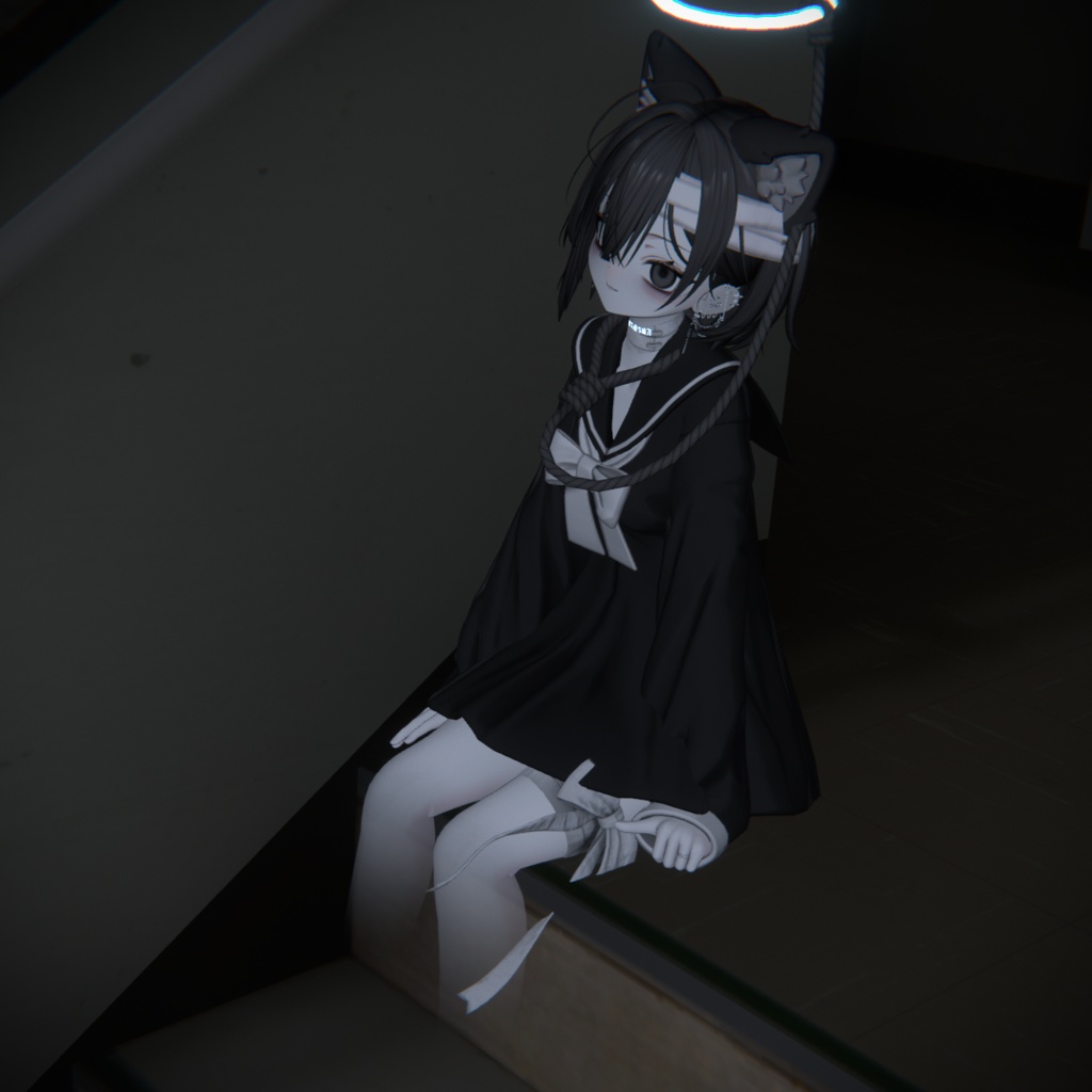 『無料』足透過幽霊マスク