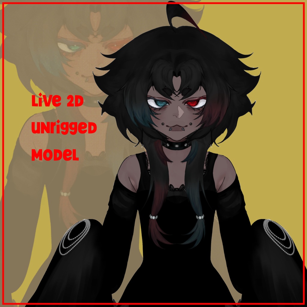 Unrigged live2d model [FREE TO USE]
