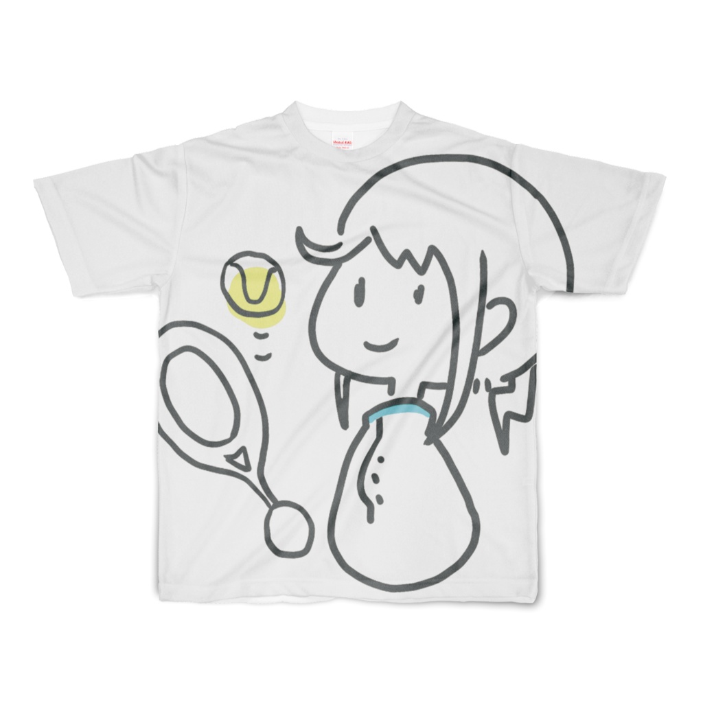 クソデカテニスちゃんTシャツ