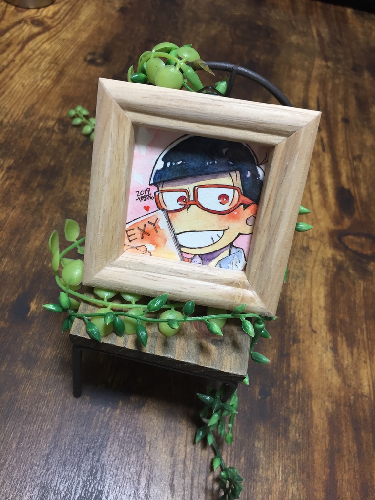 書店員 おそ松 イラスト