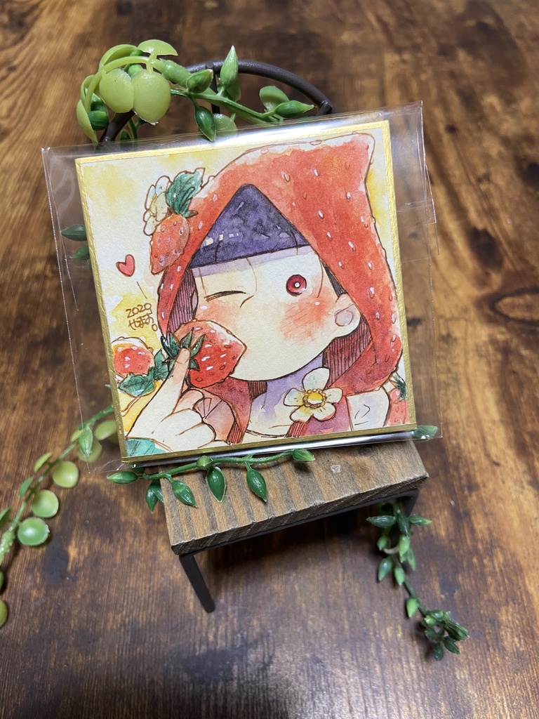 おそ松　苺頭巾　イラスト