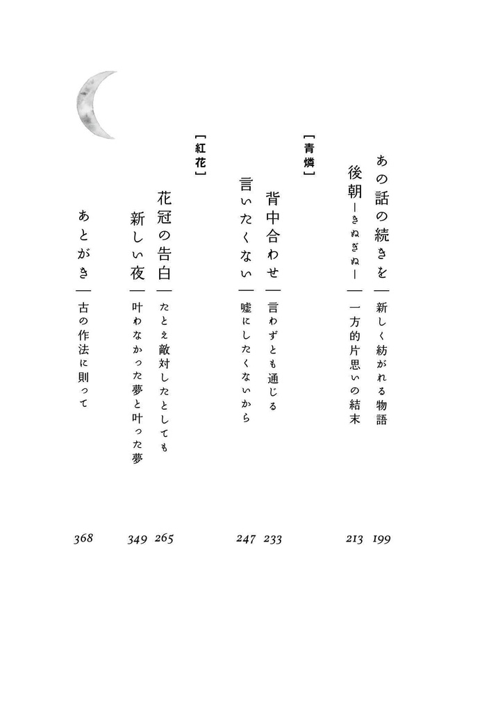 花冠の告白(web再録)