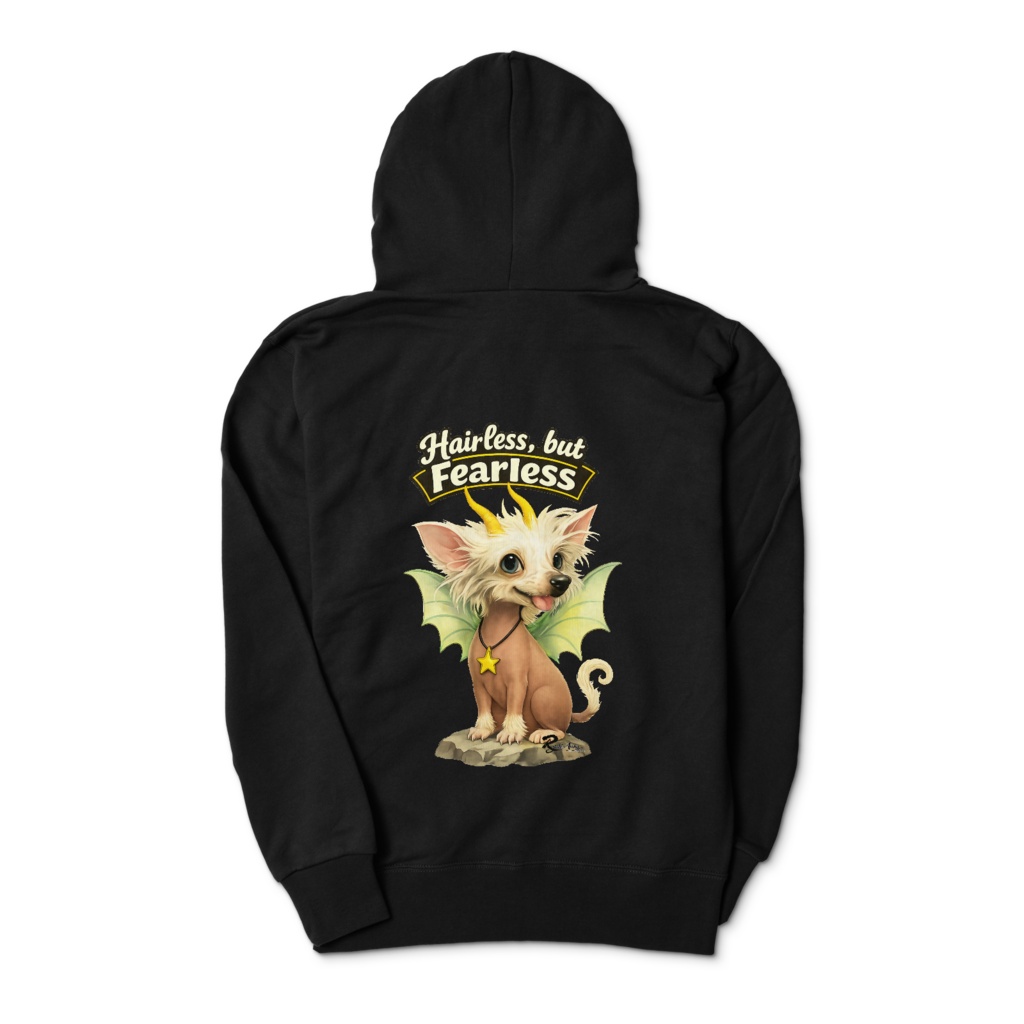 チャイクレ犬 ドラゴン（怖いもの知らず）hairless fearless crested dog