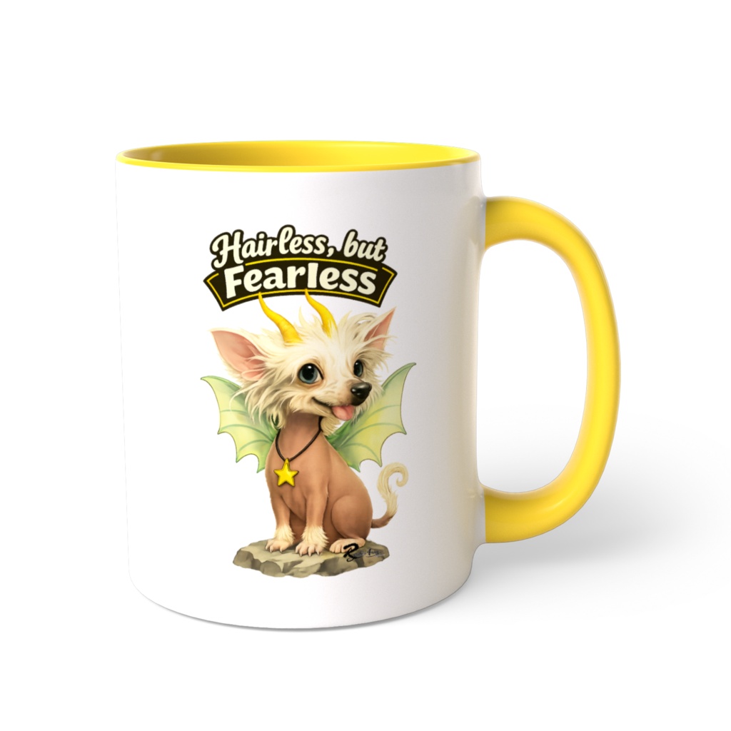 チャイクレ犬 ドラゴンと星（怖いもの知らず）hairless fearless crested dog & a star