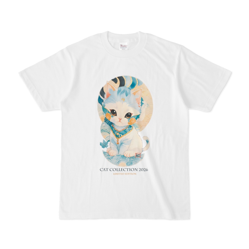 ネコの妖精 2026 コレクション(縁起物)　Fairy Cat – 2026 Collection（ホワイト）