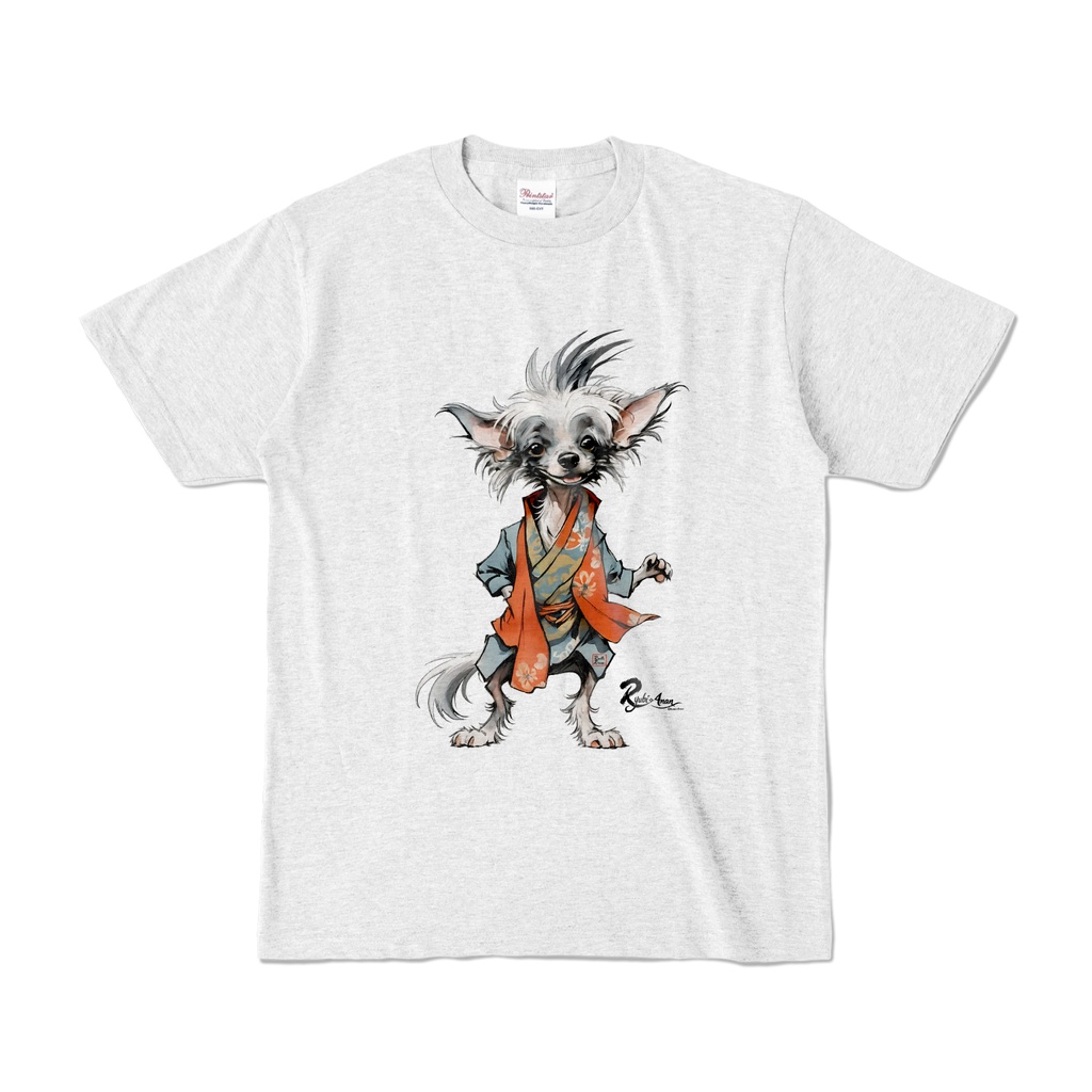 「チャイクレ童(わらし)stay pawsitive」 Stay Pawsitive Chinese Crested Dog