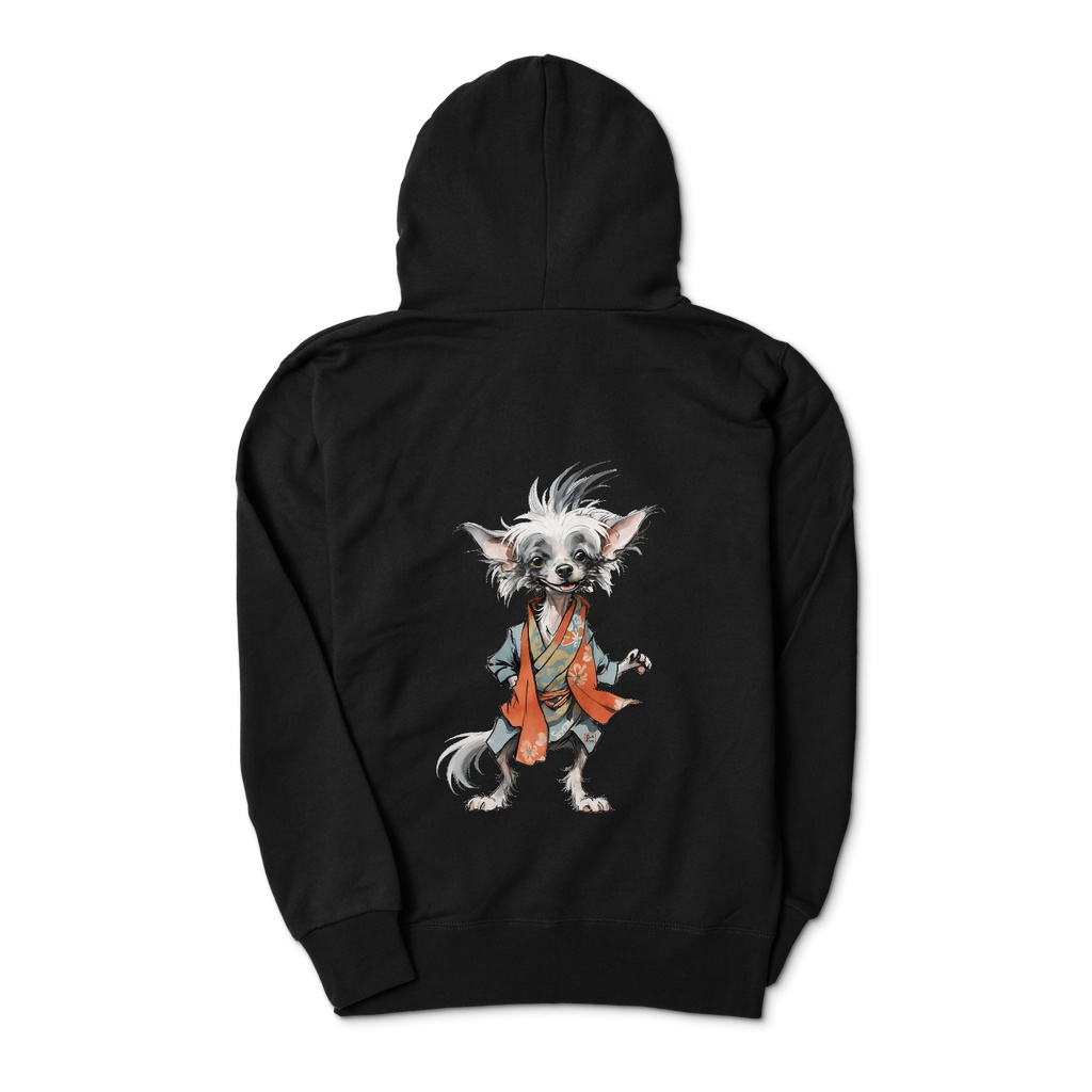 「チャイクレ童(わらし)stay pawsitive」 Stay Pawsitive Chinese Crested Dog