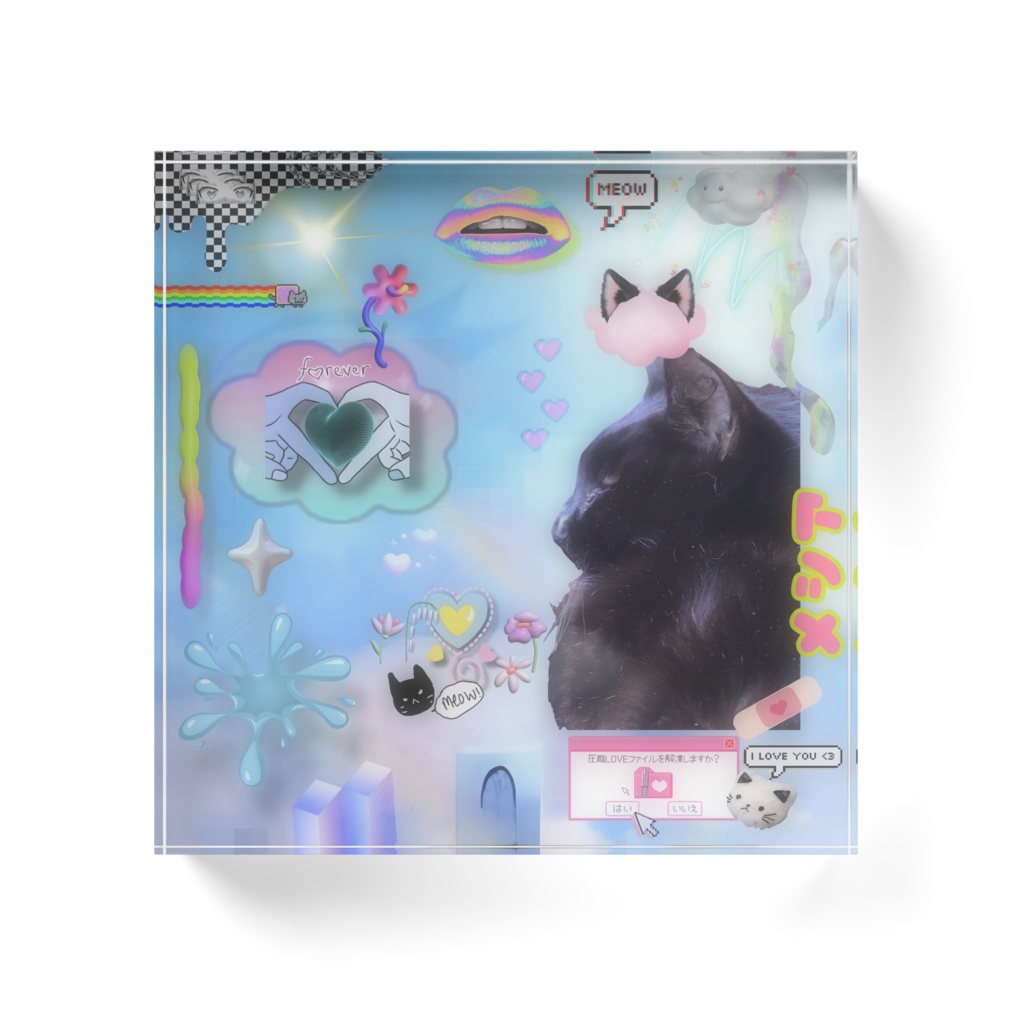 mesia cat アクリルブロック