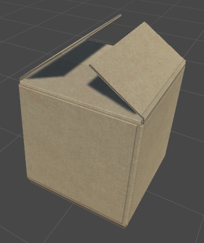 VRChat向け 段ボール(無地)