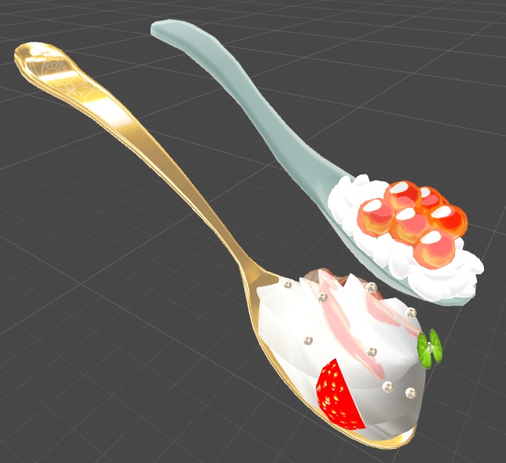 VRChat向け　一口ご飯