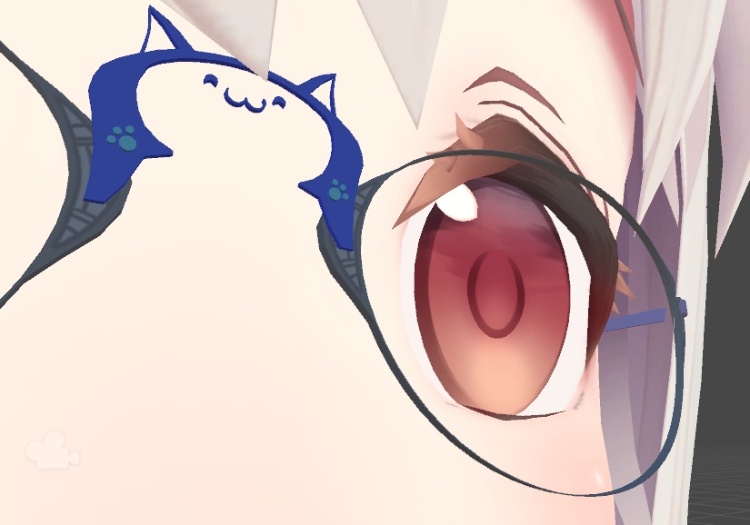 VRChat向け 猫眼鏡(VER.2)