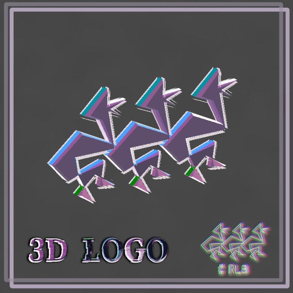 【無料】3D RLB LOGO
