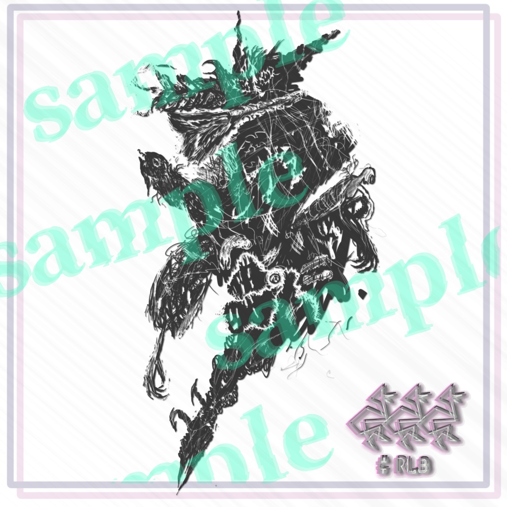 VRChat想定/TATOO SET