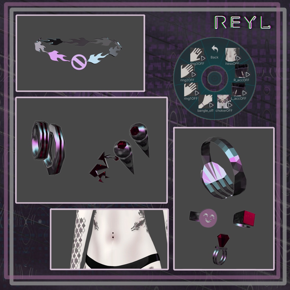 れいる - REYL/オリジナル3Dモデル #REYL3D