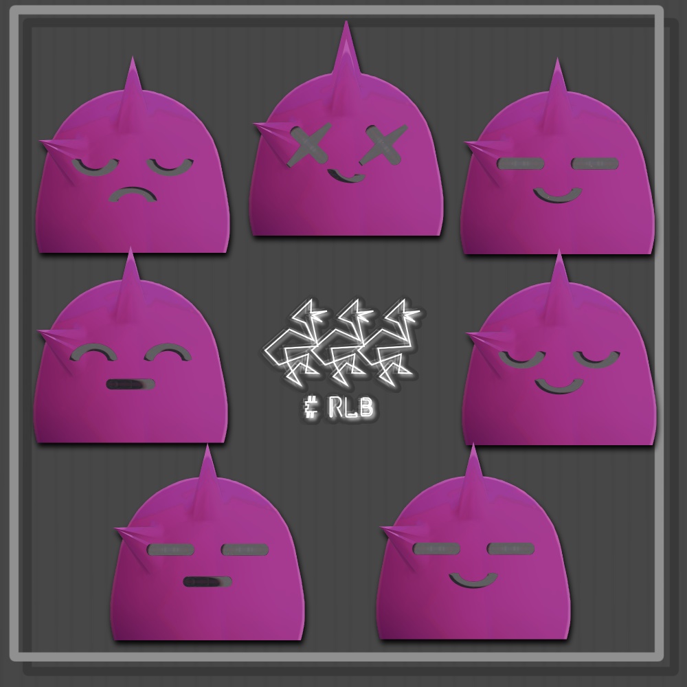 レリちゃんフェニックス - RLB_PHX/オリジナル3Dモデル