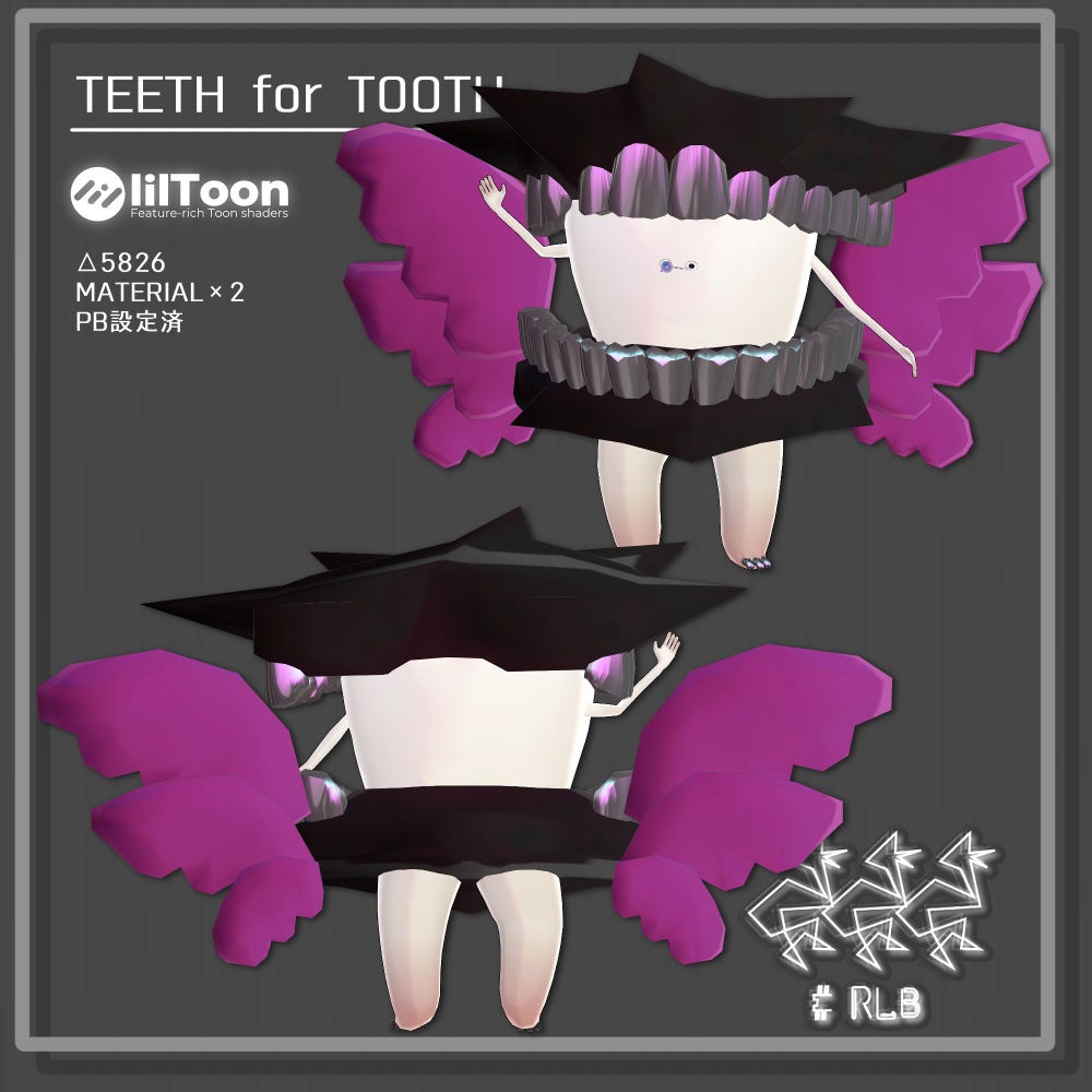 TEETH for TOOTH - #RLB - BOOTH