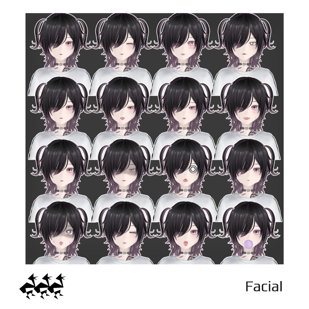 No.A - ノア/オリジナル3Dモデル #No_A3D