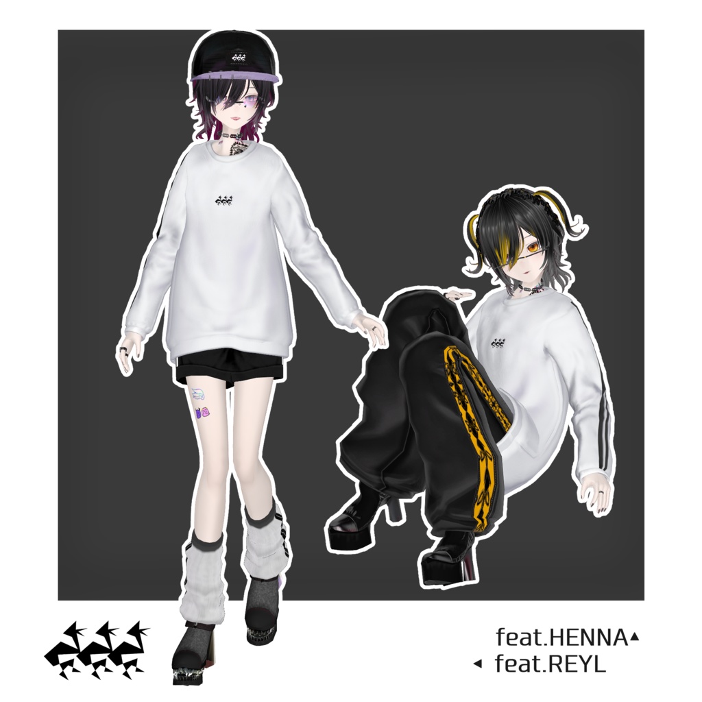 No.A - ノア/オリジナル3Dモデル #No_A3D